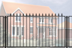 Floor Railings with Railheads (FR009)