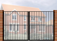 Double Gate with Flat Top