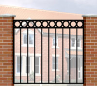 Garden Gate Wrought Iron
