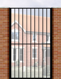 Side Gate with Flat Top