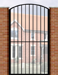 Side Gate with Curve Top