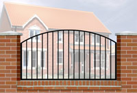 Wall Railing Curve Top