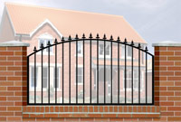 Wall Railing Curve Top & Railheads