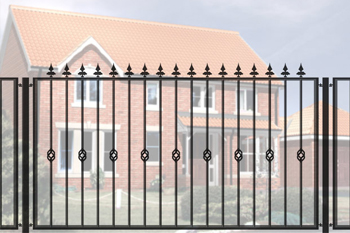 Wall Top and Floor Mounted Railings