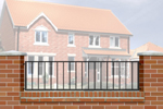 Wall Top Railings with Railheads (WR001)